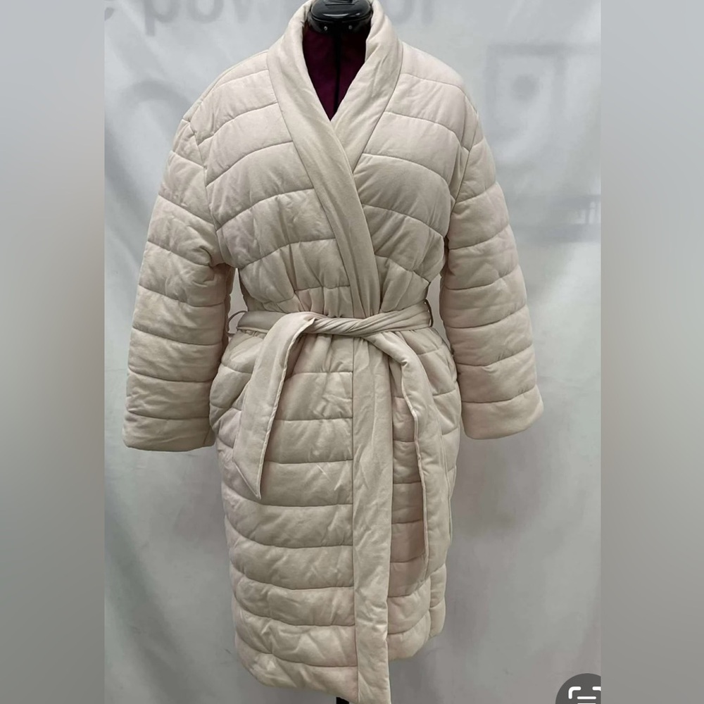 LOVE & LORE Duvet Quilted Organic Cotton Reading Robe